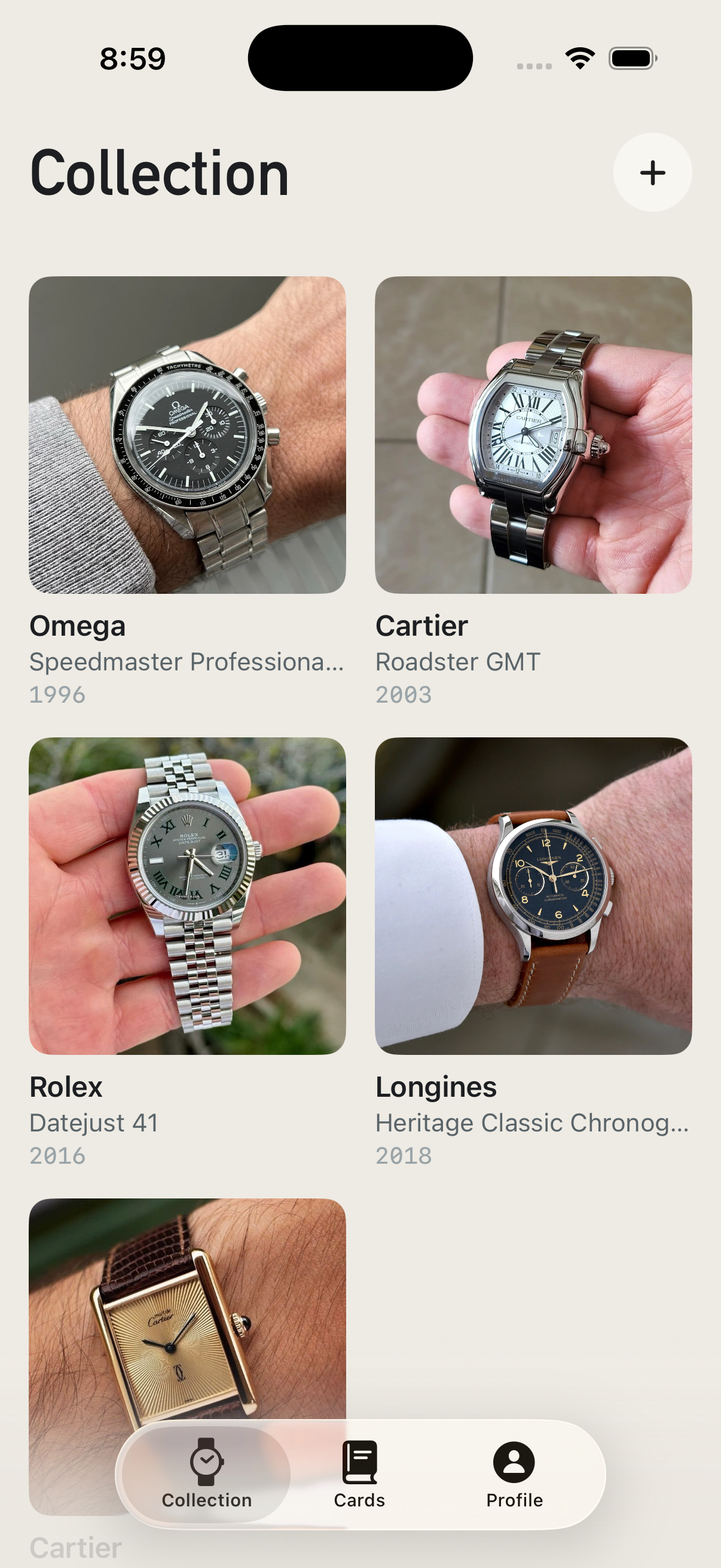 A Werk collection of watches